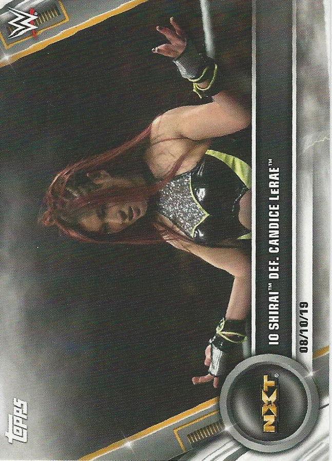WWE Topps Women Division 2020 IO Shirai #60