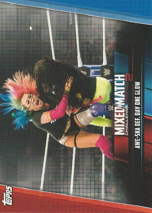 WWE Topps Women Division 2019 Asuka MMC-21 trading card PW Catalog