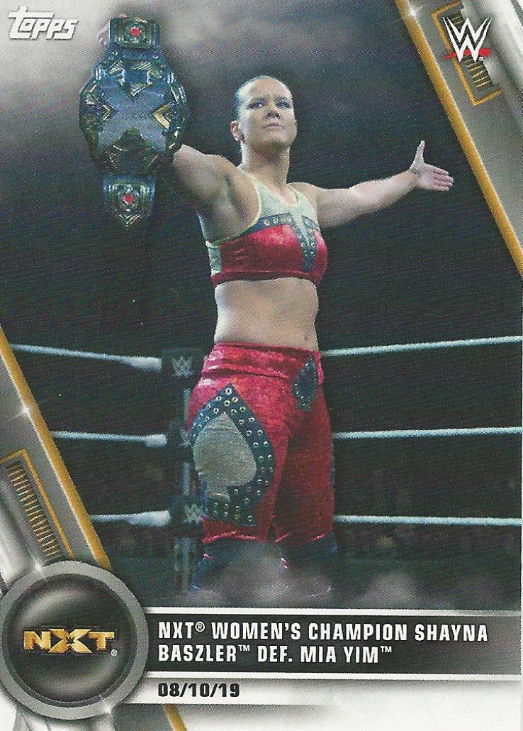 WWE Topps Women Division 2020 Shayna Baszler #61