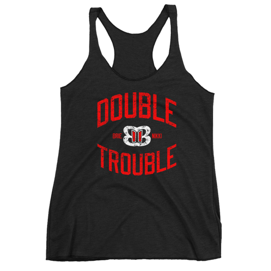 The Bella Twins "Double Trouble" Women's Racerback Tank Top