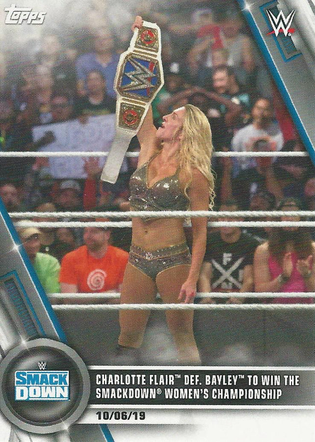 WWE Topps Women Division 2020 Charlotte Flair #90
