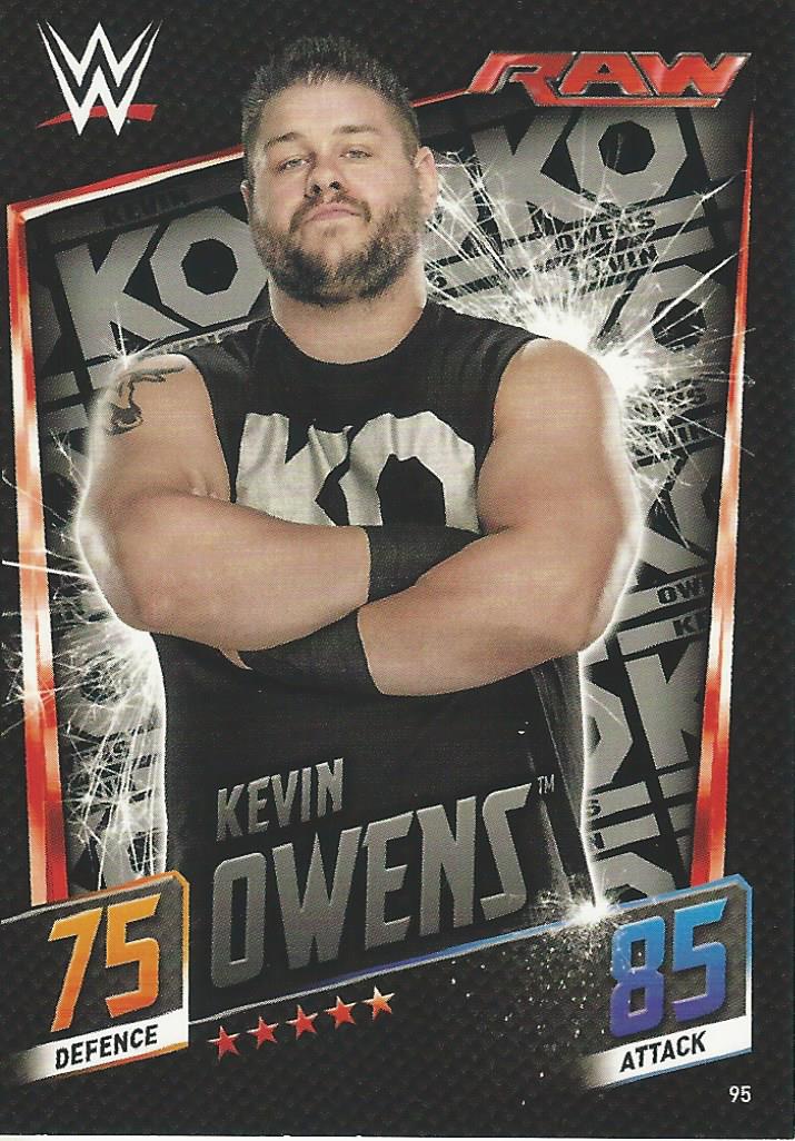 WWE Topps Slam Attax 2015 Then Now Forever Kevin Owens #95