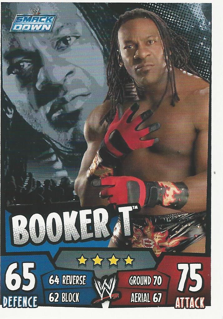 WWE Topps Slam Attax Rumble 2011 Booker T #95