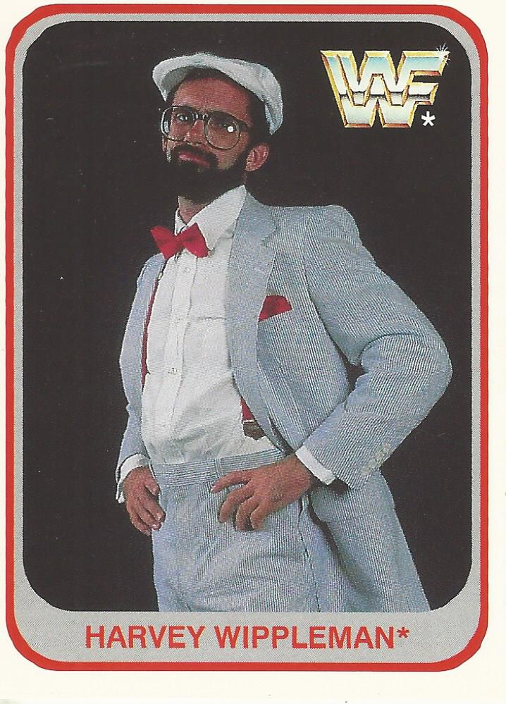 WWF Merlin 1991 Harvey Wippleman #95