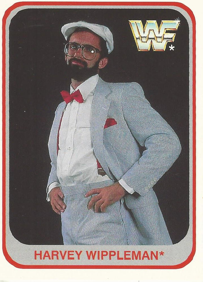 WWF Merlin 1991 Harvey Wippleman #95