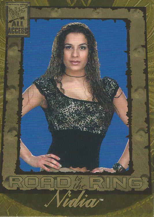 WWF Fleer All Access 2002 Nidia #95