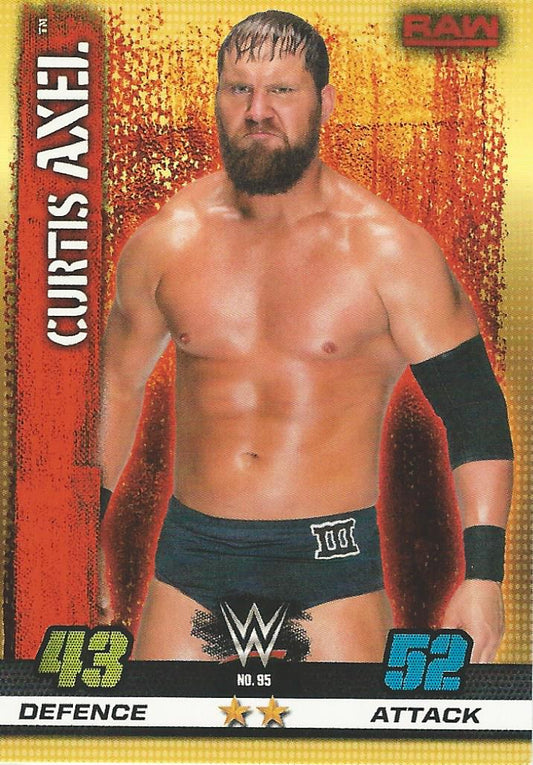 WWE Topps Slam Attax 10th Edition 2017 Curtis Axel #95