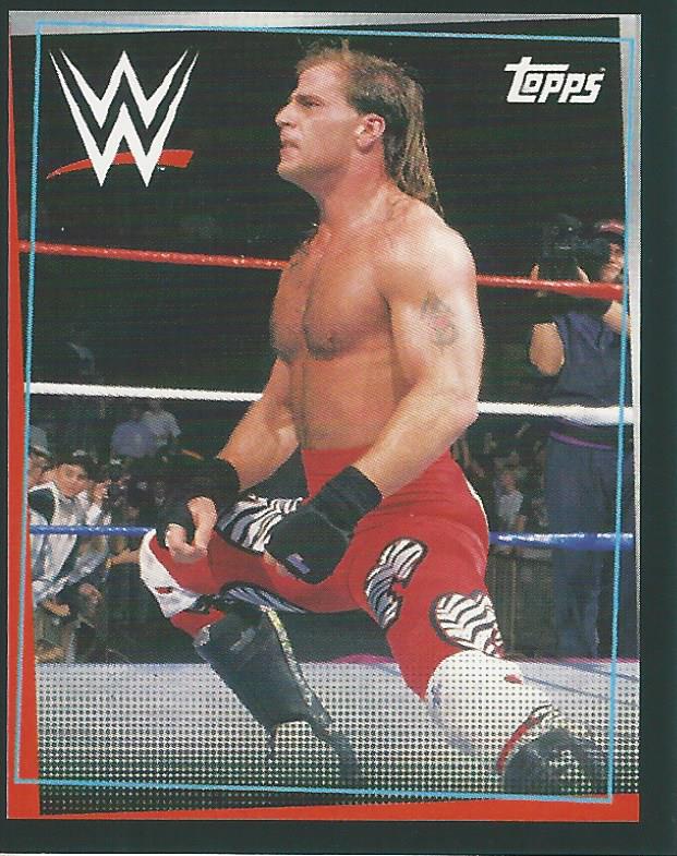 WWE Topps Road to Wrestlemania Stickers 2021 Shawn Michaels #95