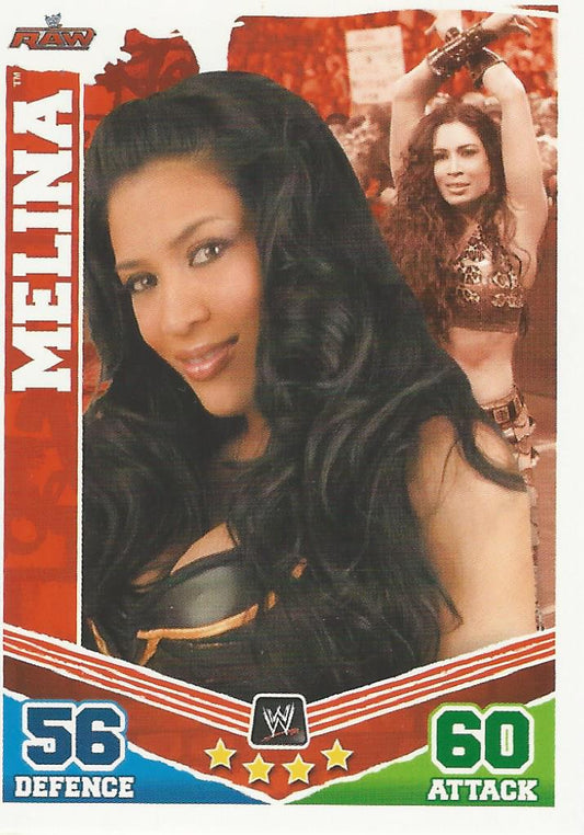 WWE Topps Slam Attax Mayhem 2010 Melina #95