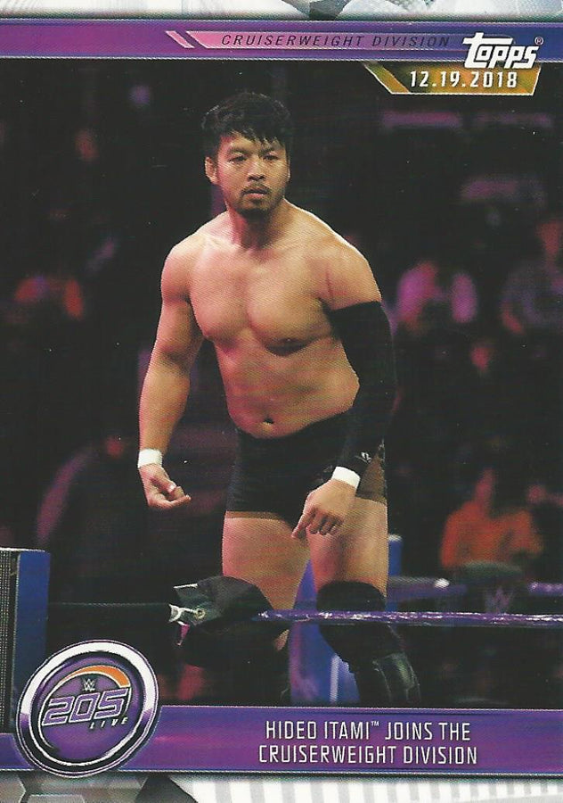 WWE Topps Champions 2019 Hideo Itami #45