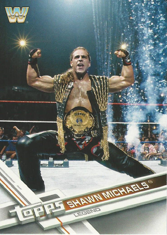 WWE Topps Then Now Forever 2017 Shawn Michaels #195