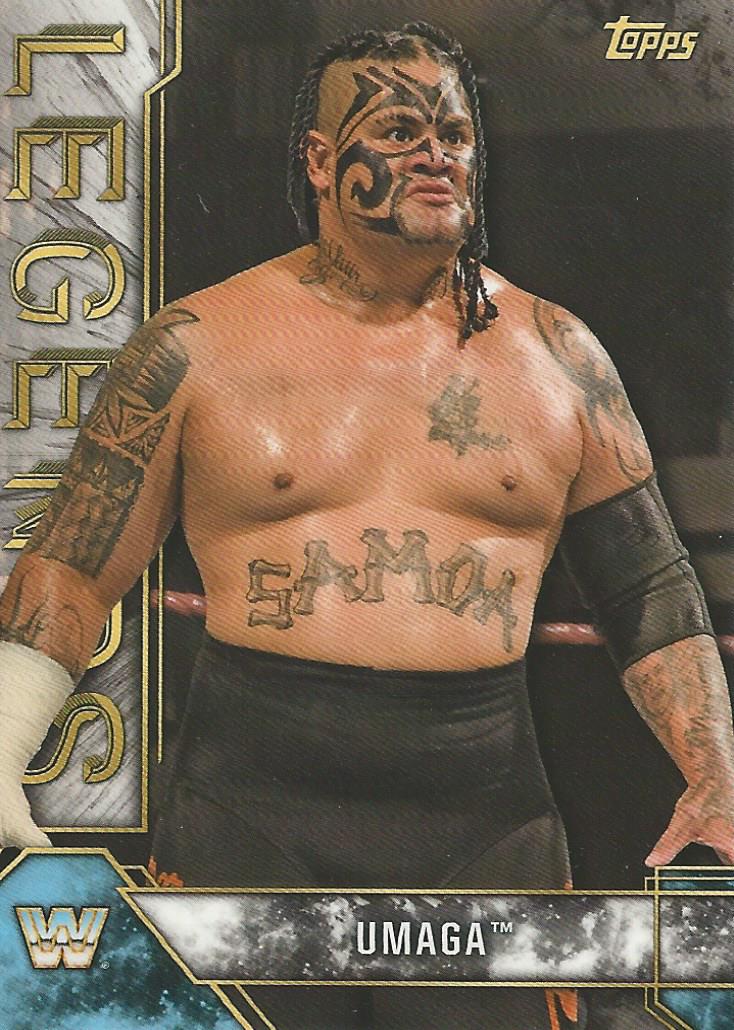 WWE Topps Legends 2017 Umaga #95