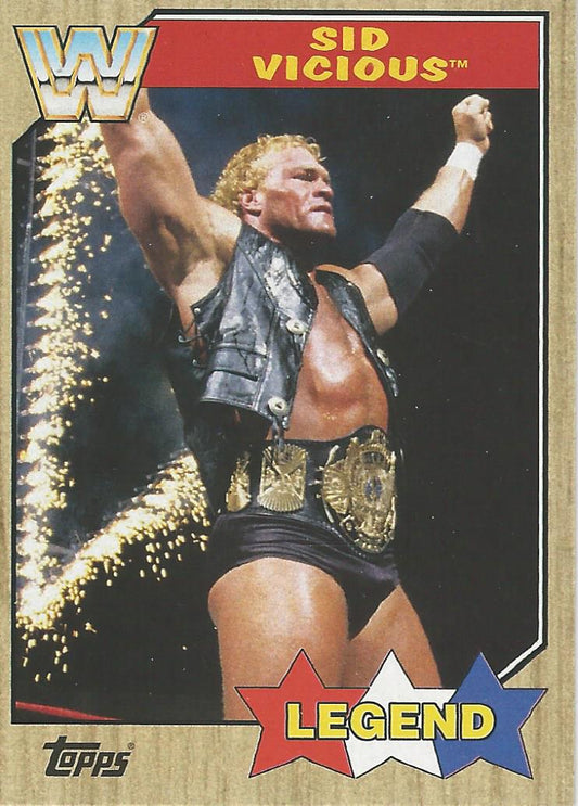 WWE Topps Heritage 2017 Sid Vicious #95