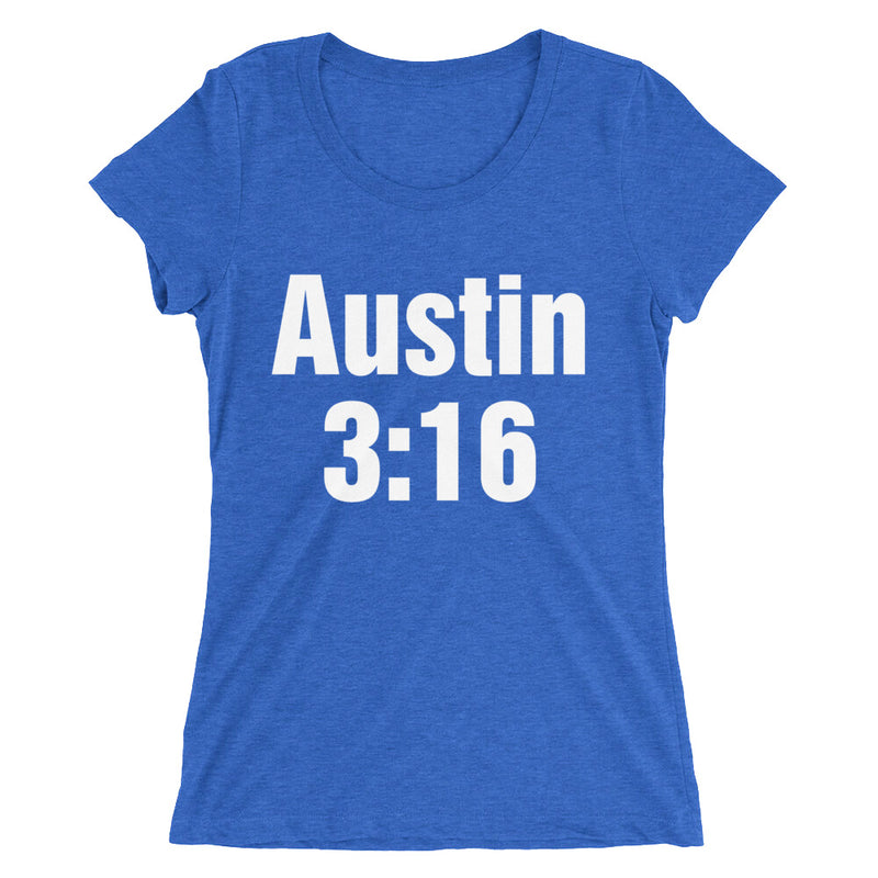 Stone Cold Steve Austin "3:16" Women's Tri-Blend T-Shirt