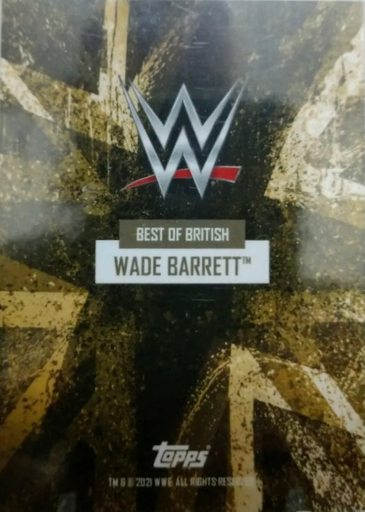 Wade Barrett trading card PW Catalog