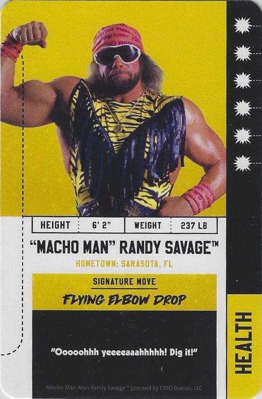 “Macho Man” Randy Savage trading card PW Catalog