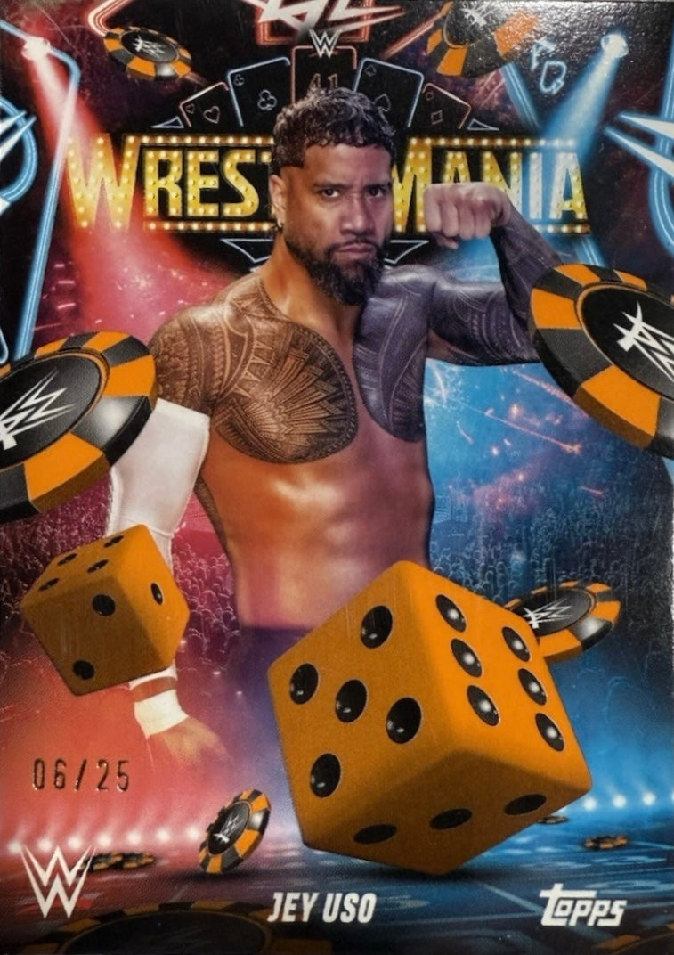 JEY USO trading card PW Catalog