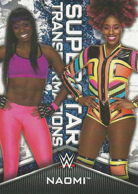 WWE Topps Women Division 2020 Naomi ST-10 trading card PW Catalog