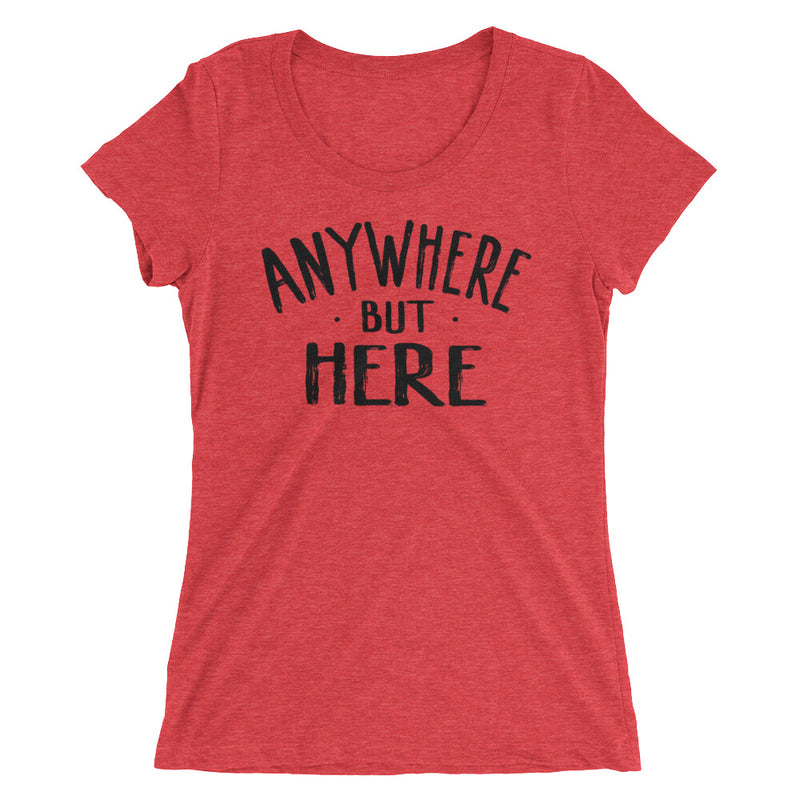 Sami Zayn "Anywhere But Here" Women's Tri-Blend T-Shirt T-Shirt PW Catalog