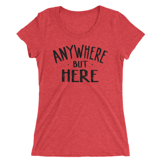 Sami Zayn "Anywhere But Here" Women's Tri-Blend T-Shirt T-Shirt PW Catalog