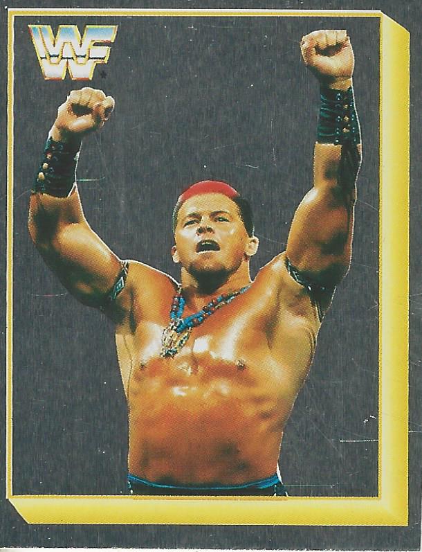 WWF Merlin Sticker 1994 Tatanka Foil #132