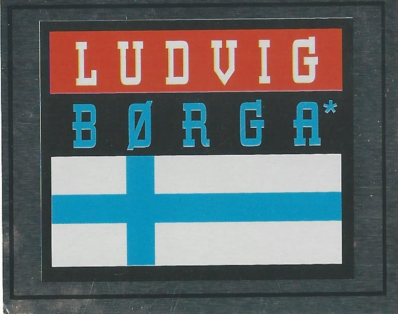 WWF Merlin Sticker 1994 Ludvig Borga Foil #139