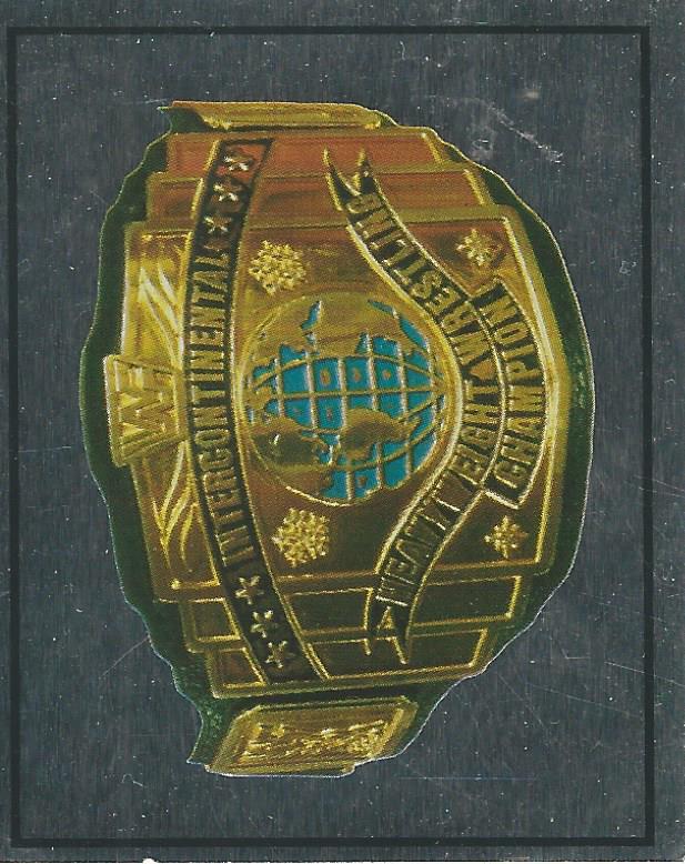 WWF Merlin Sticker 1994 IC Title Foil #299