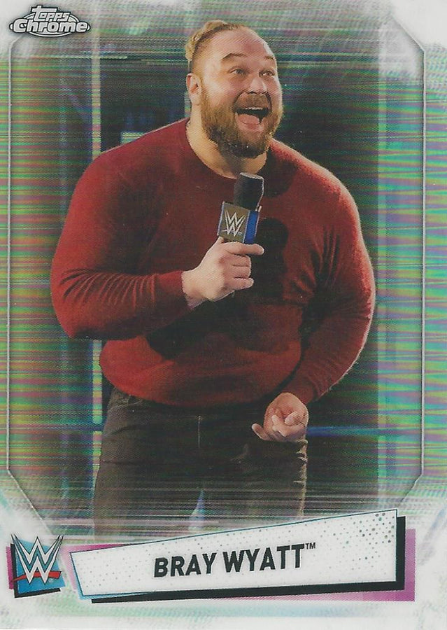 WWE Topps Chrome 2021 Bray Wyatt IV-4 trading card PW Catalog
