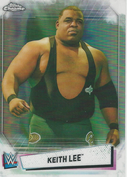 WWE Topps Chrome 2021 Keith Lee IV-7 trading card PW Catalog