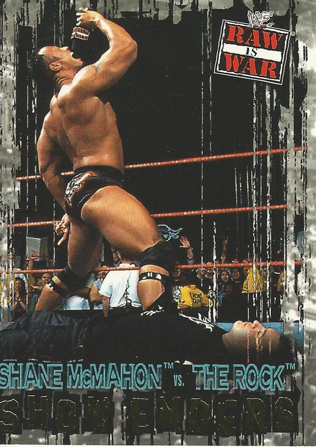 WWF Fleer Raw 2001 The Rock #96