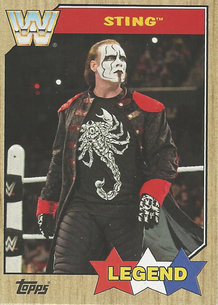 WWE Topps Heritage 2017 Sting #96