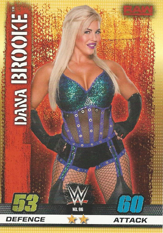 WWE Topps Slam Attax 10th Edition 2017 Dana Brooke #96