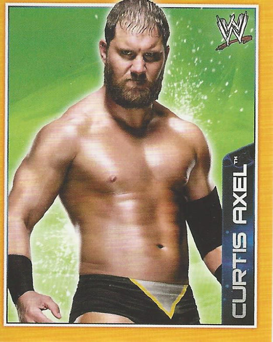 WWE Topps A-Z Sticker Collection 2014 Curtis Axel #96