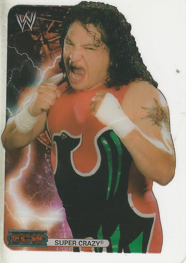 WWE Edibas Lamincards 2008 Super Crazy #96