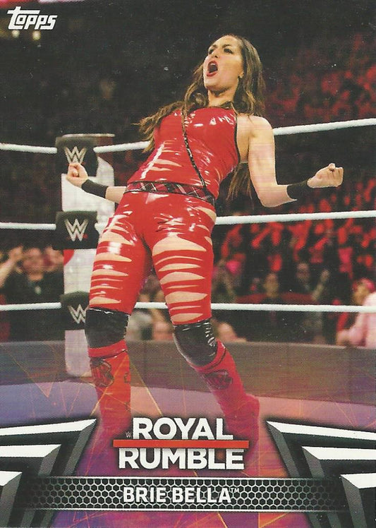 WWE Topps Women Division 2018 Brie Bella RR-22 trading card PW Catalog