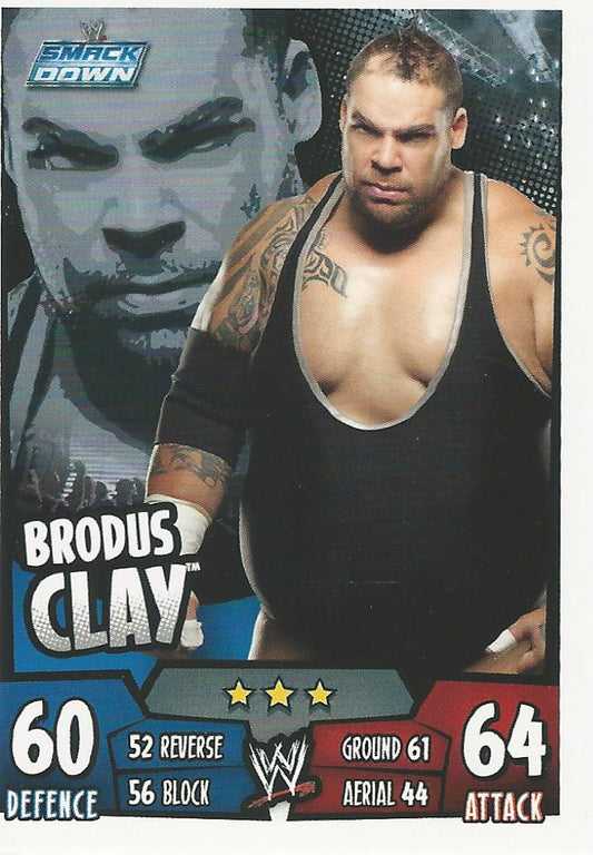 WWE Topps Slam Attax Rumble 2011 Brodus Clay #96