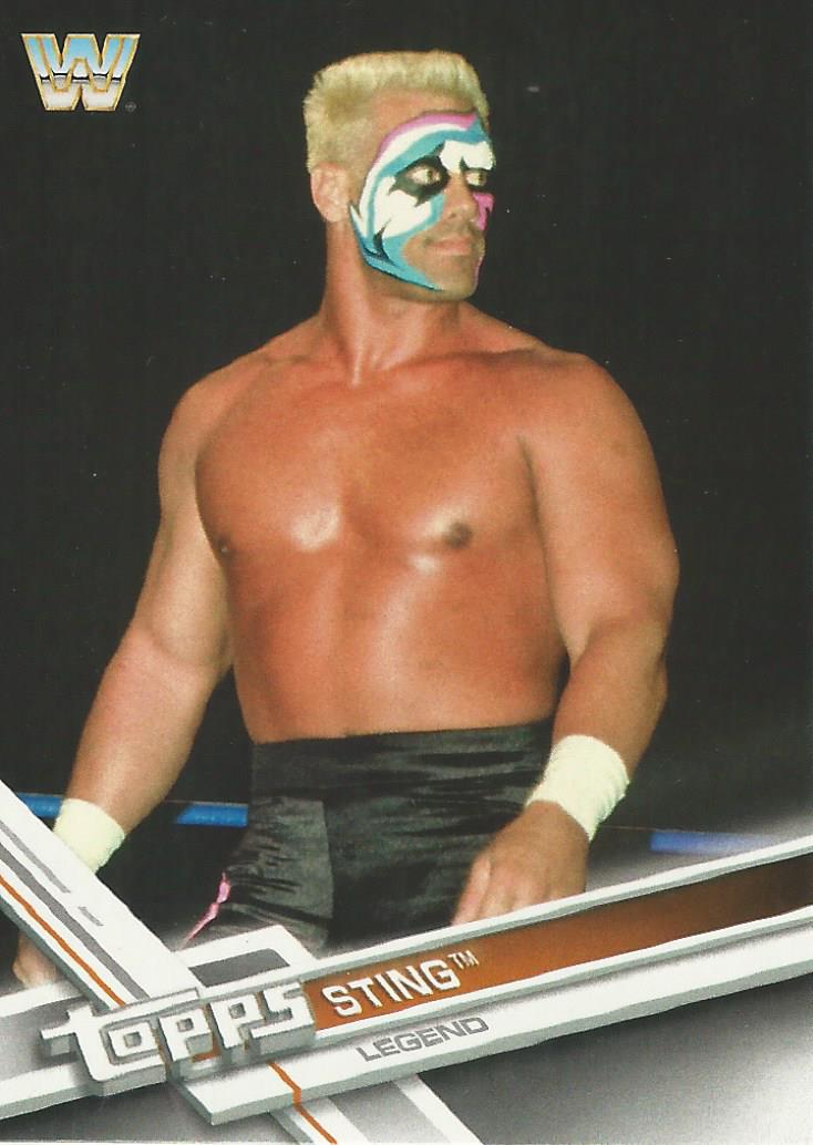 WWE Topps Then Now Forever 2017 Sting #196