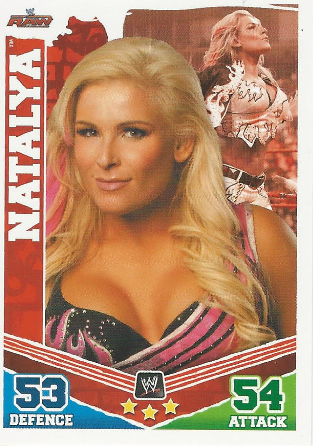 WWE Topps Slam Attax Mayhem 2010 Natalya #96