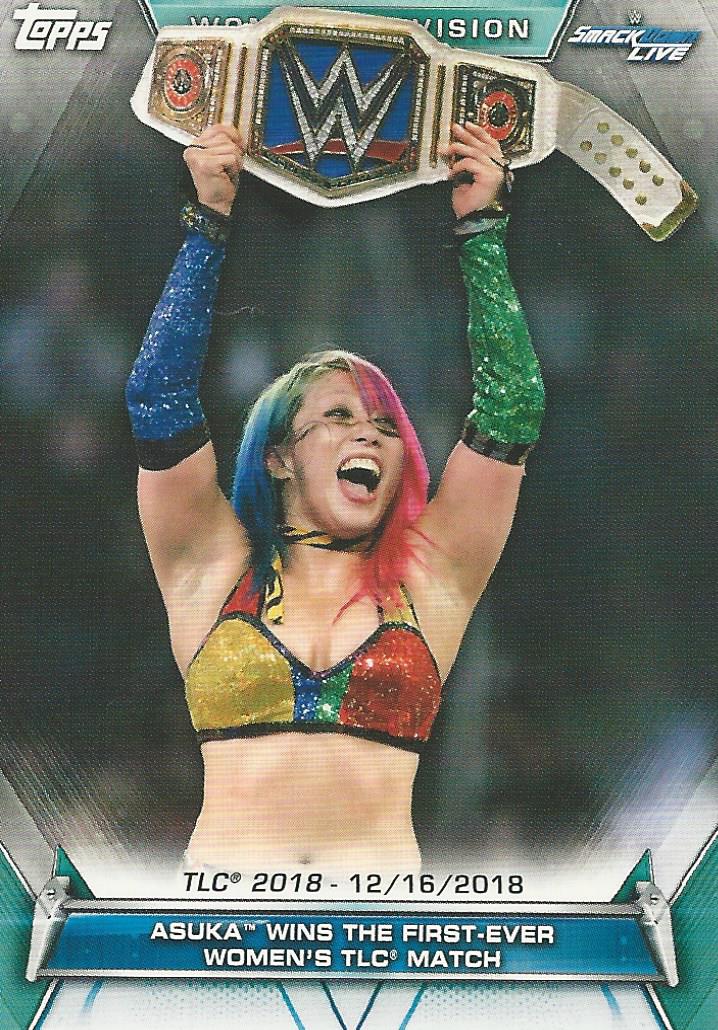 WWE Topps Women Division 2019 Asuka #96