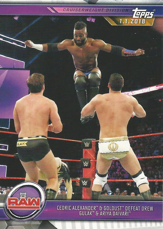 WWE Topps Champions 2019 Cedric Alexander #46
