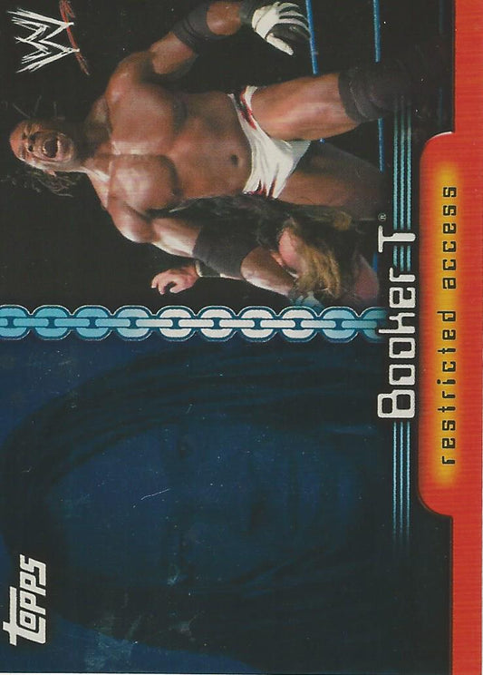 WWE Topps Insider 2006 Booker T C14 trading card PW Catalog