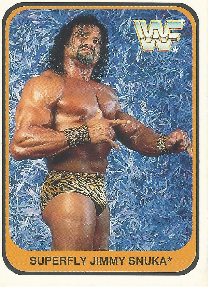 WWF Merlin 1991 Jimmy Snuka #96