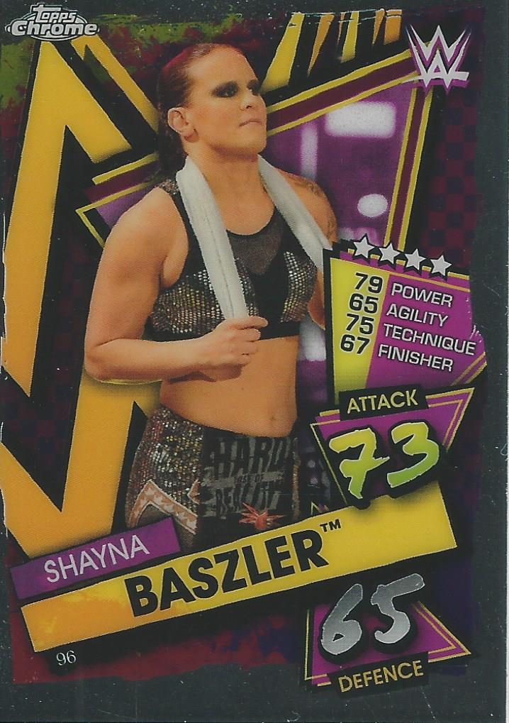 WWE Topps Slam Attax Chrome 2021 Shayna Baszler #96