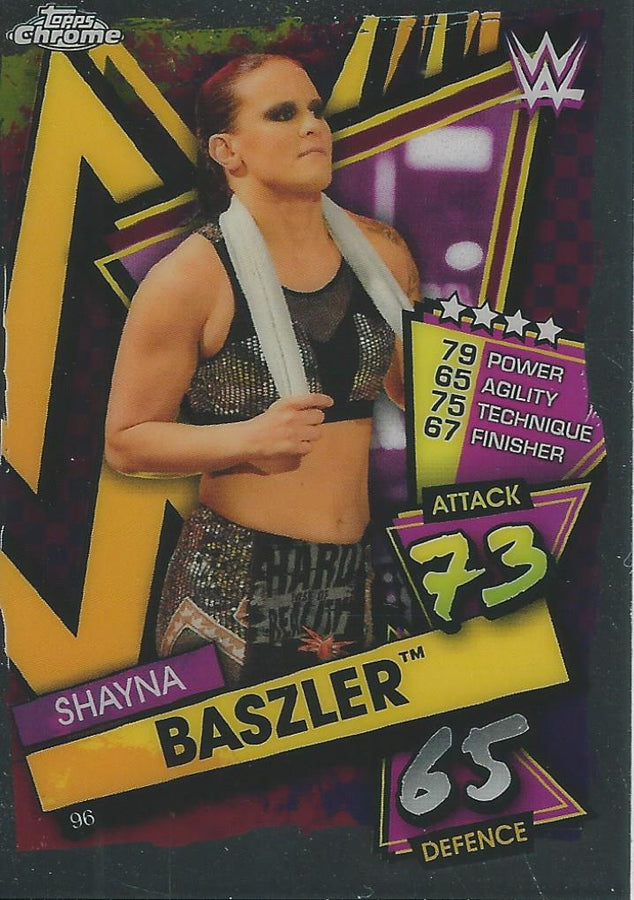 WWE Topps Slam Attax Chrome 2021 Shayna Baszler #96
