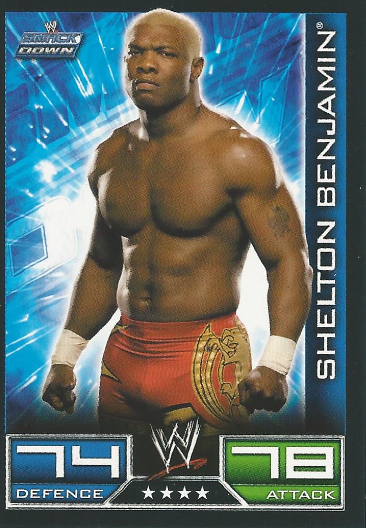 WWE Topps Slam Attax 2008 Shelton Benjamin #96