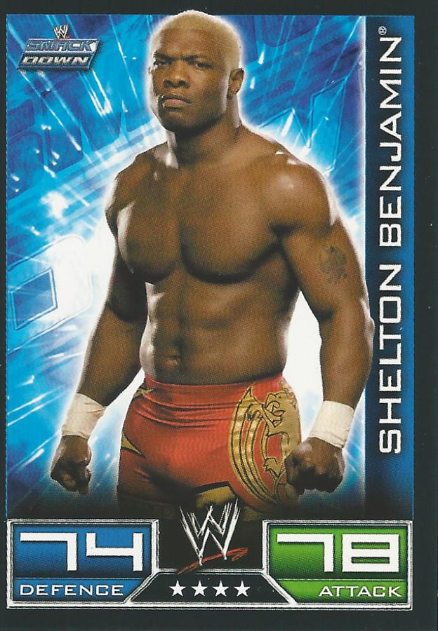 WWE Topps Slam Attax 2008 Shelton Benjamin #96