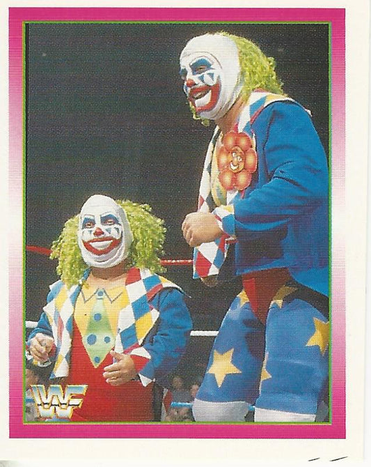 WWF Merlin Stickers 1995 Doink and Dink #96