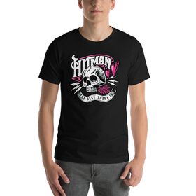 Bret Hart "Hitman Skull" T-Shirt