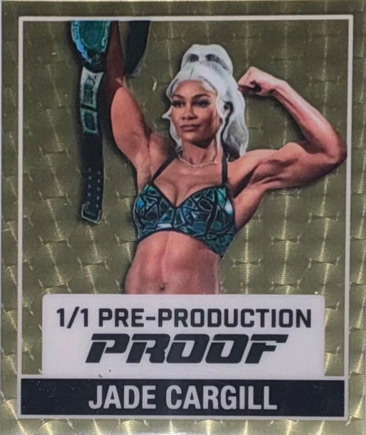 Jade Cargill trading card PW Catalog