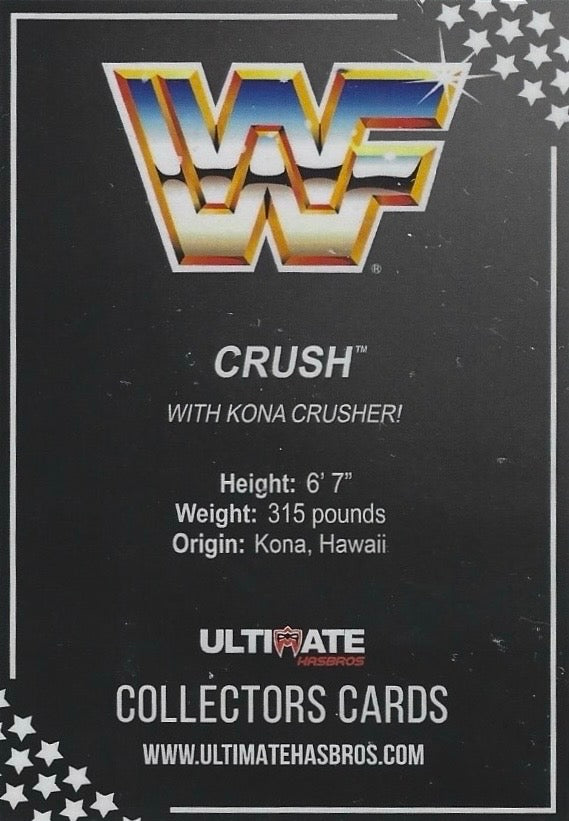 Crush trading card PW Catalog
